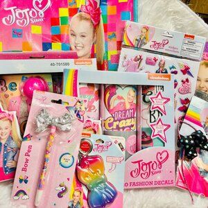 Bundle #2 Official Jojo Siwa Girls Fun Pack 9 pcs NEW